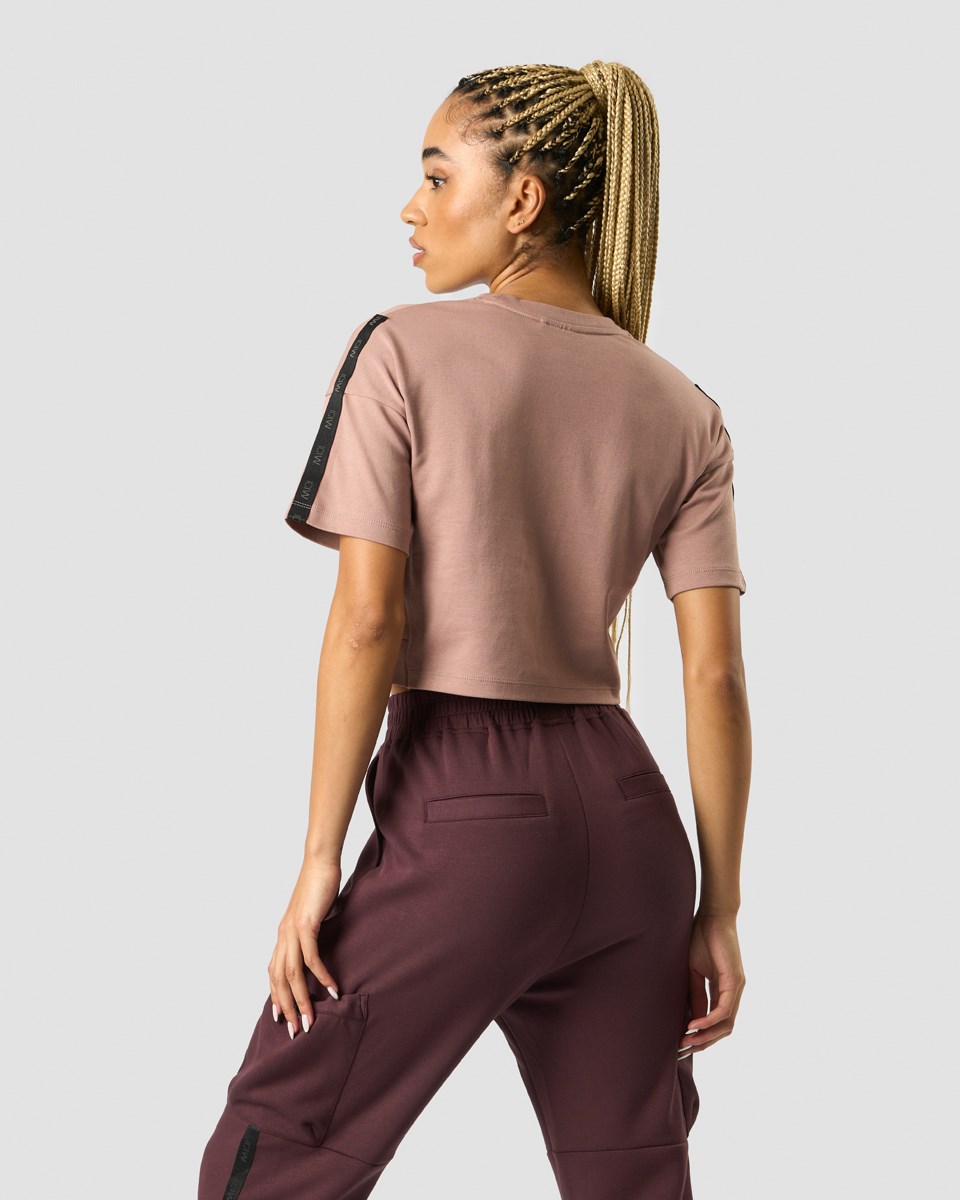 ICIW Stance Cropped T-shirt Wmn Light Mauve Rosa | 931856NLJ