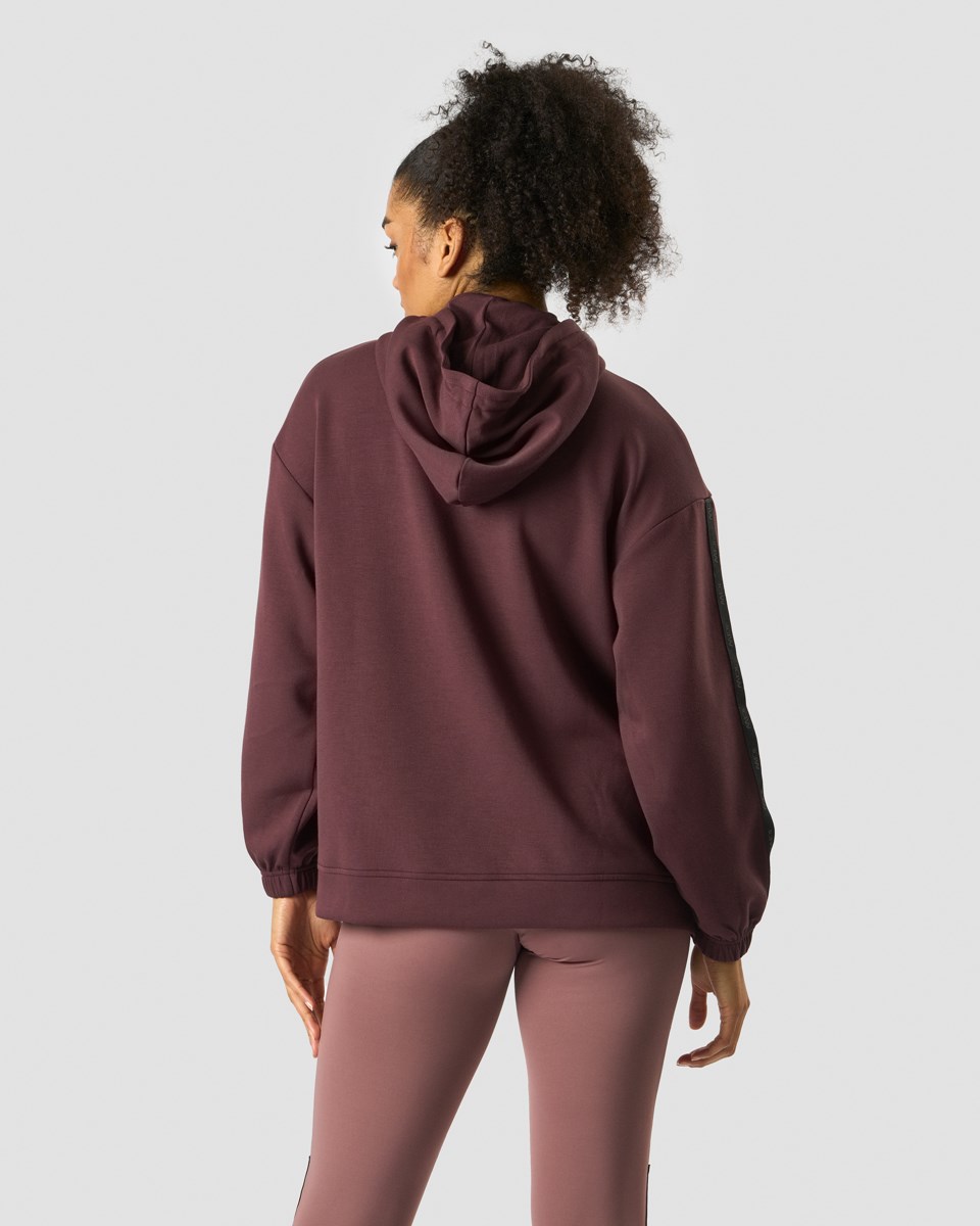 ICIW Stance Hoodie Wmn Burgundy Mörkröda | 415263NMY