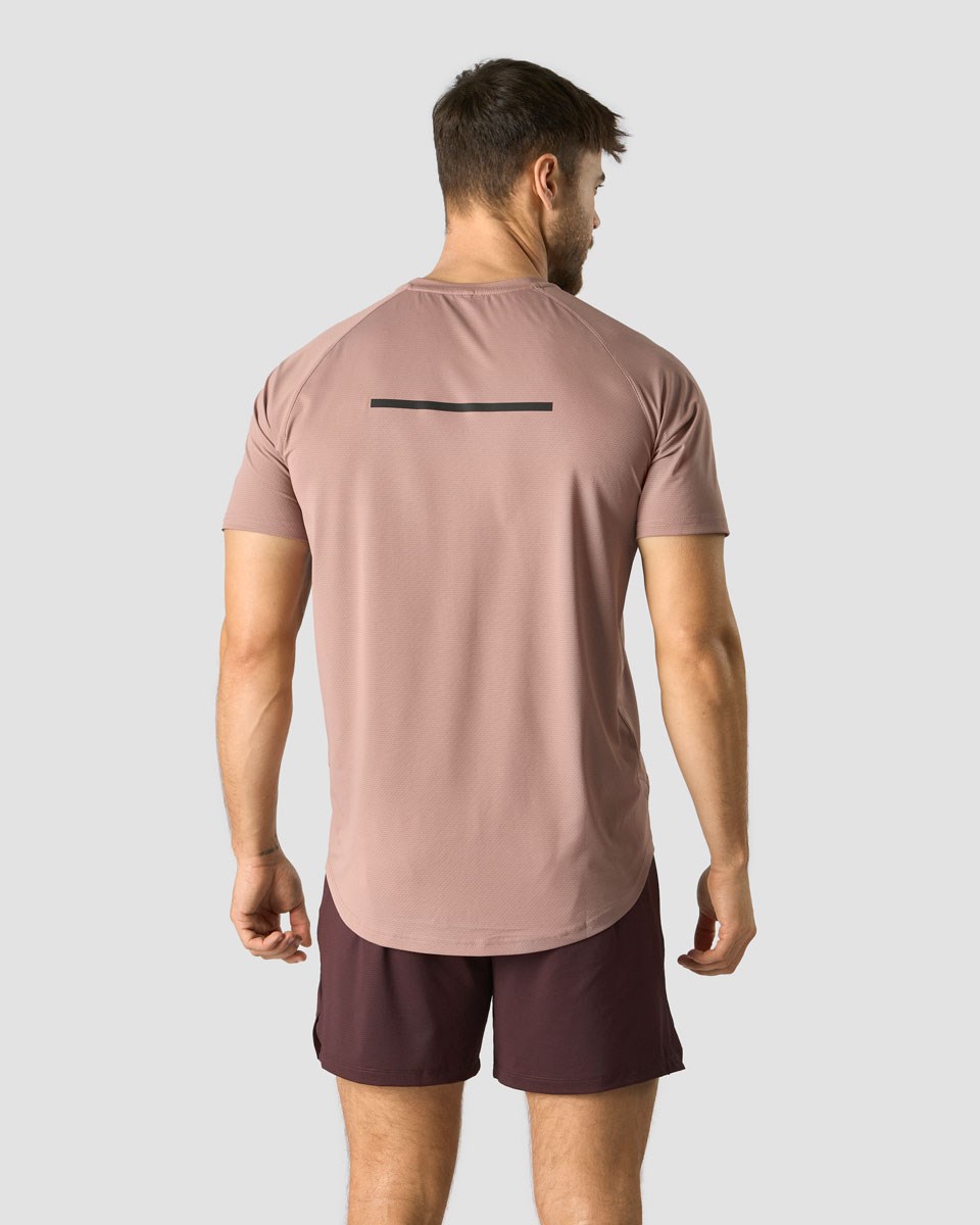 ICIW Stride Raglan T-shirt Light Mauve Lila | 704631CUS