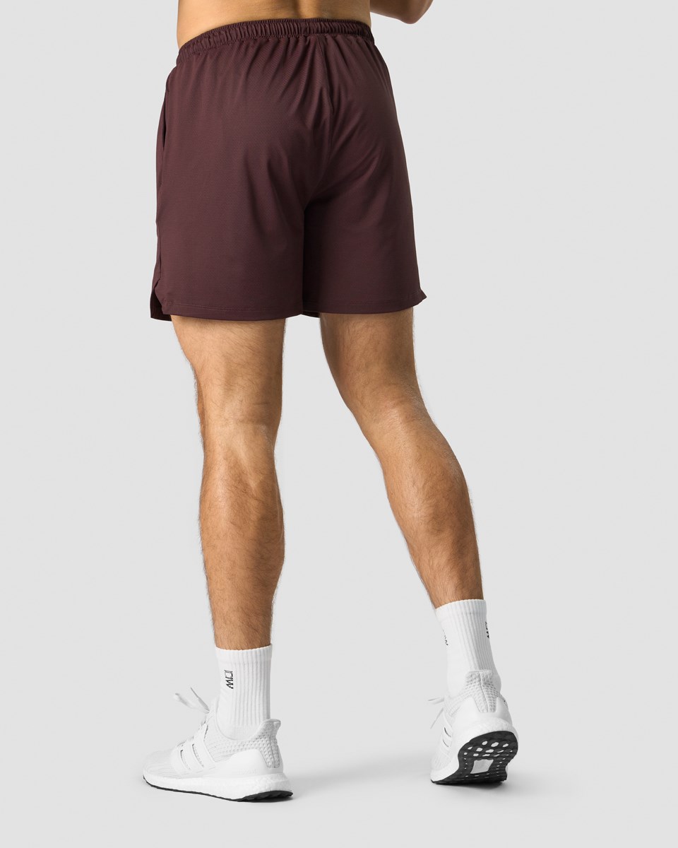 ICIW Stride Shorts Burgundy Mörkröda | 812076JFG