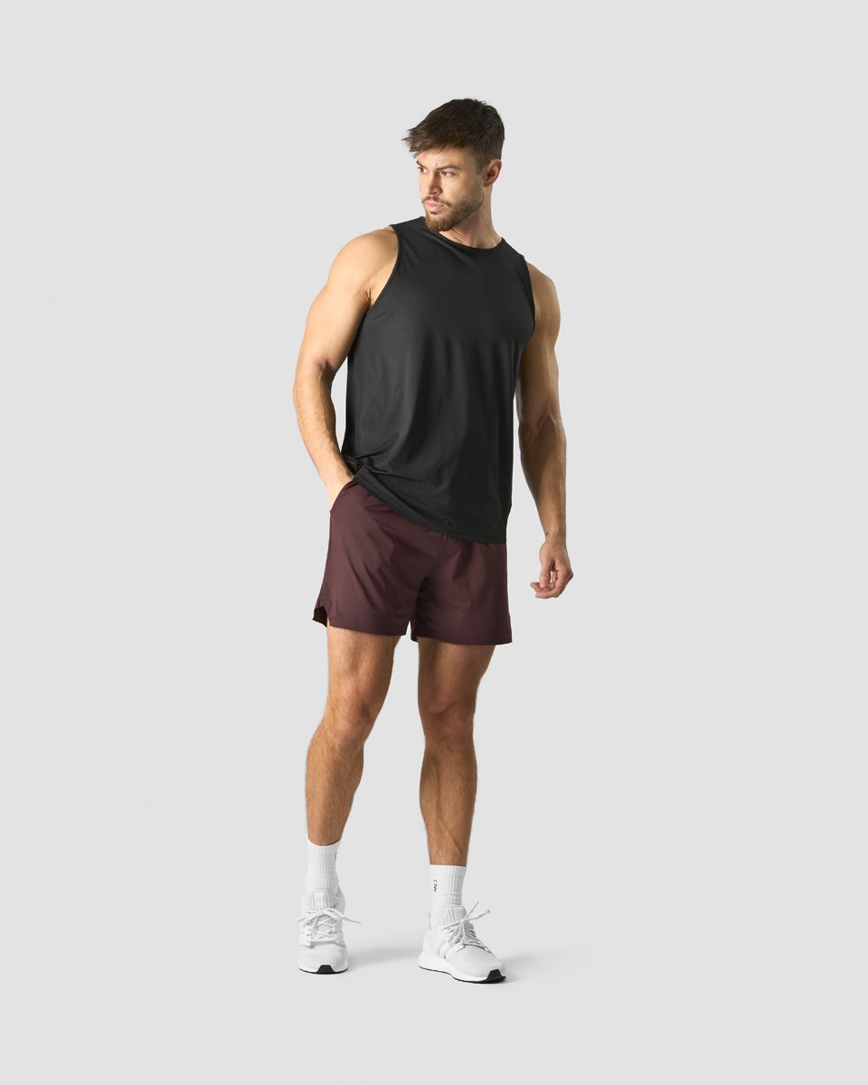 ICIW Stride Shorts Burgundy Mörkröda | 812076JFG