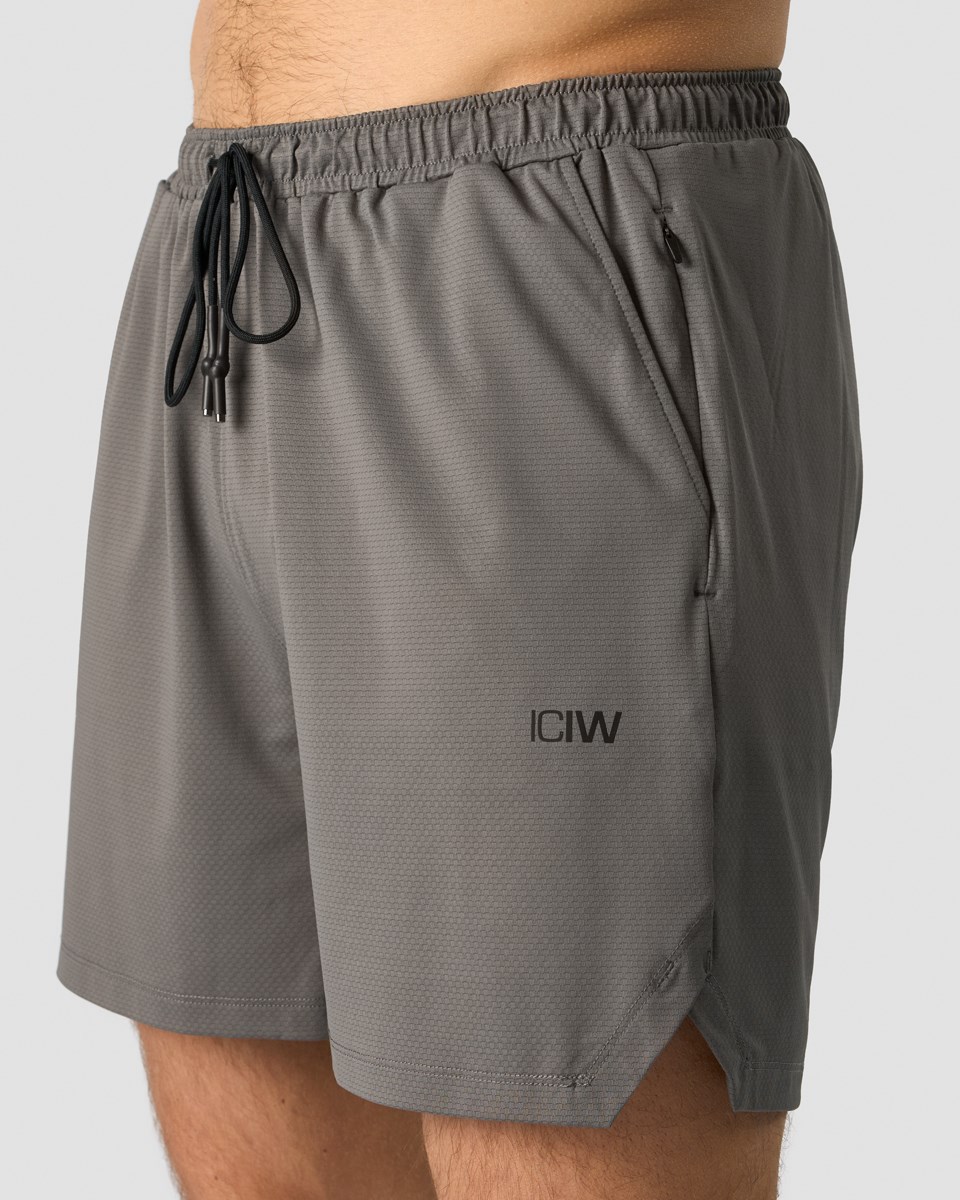 ICIW Stride Shorts Mörkgrå | 328495QKC