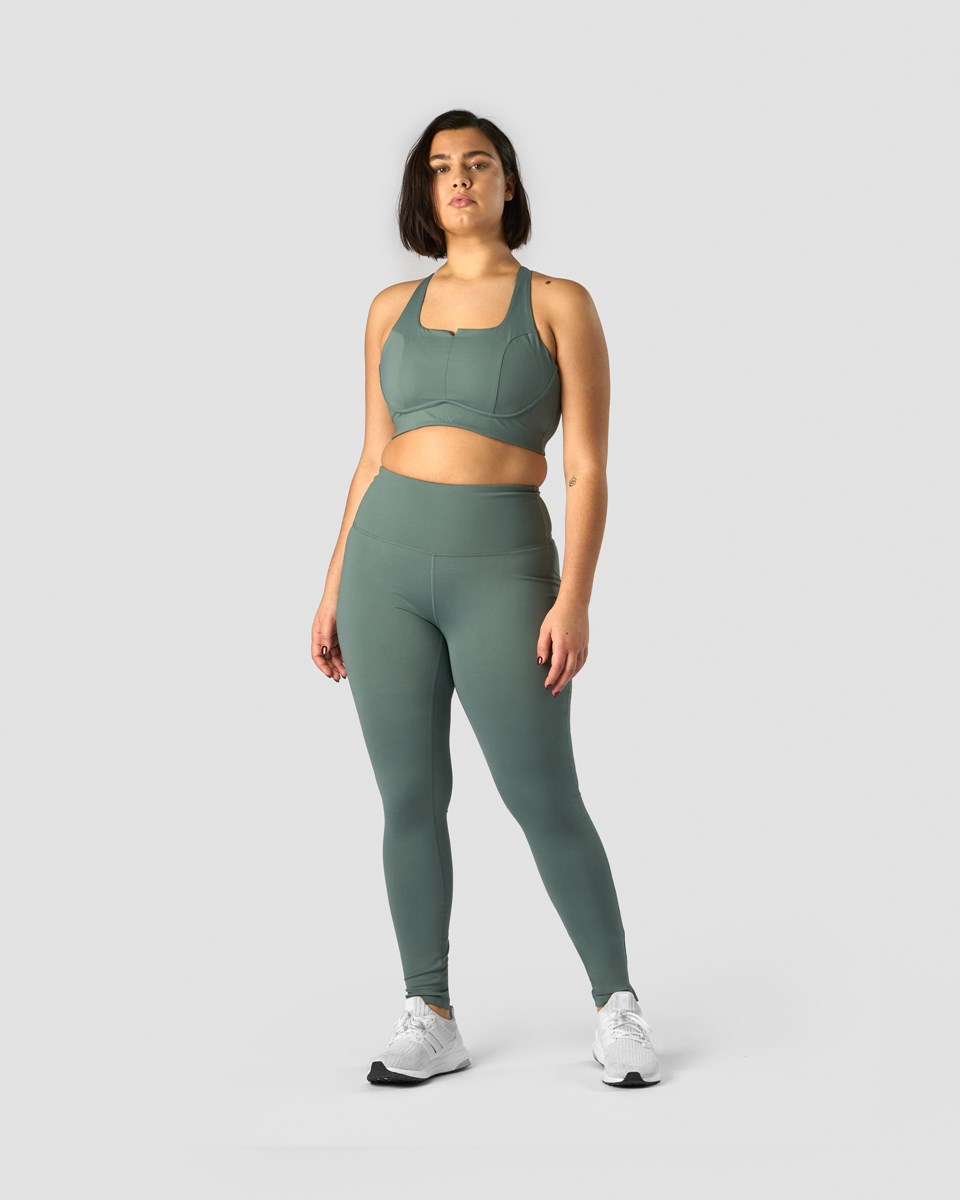 ICIW Stride Sports Bra Sea Mörkgröna | 421630TIU