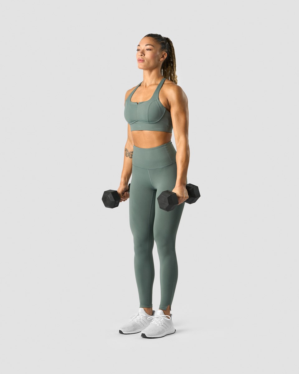 ICIW Stride Sports Bra Sea Mörkgröna | 421630TIU