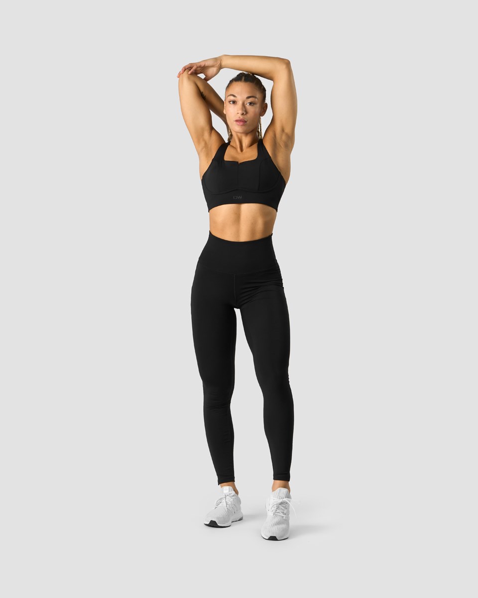 ICIW Stride Sports Bra Svarta | 190563BHG