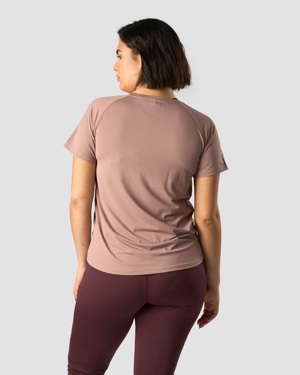 ICIW Stride T-shirt Wmn Light Mauve Lila | 546073OYV