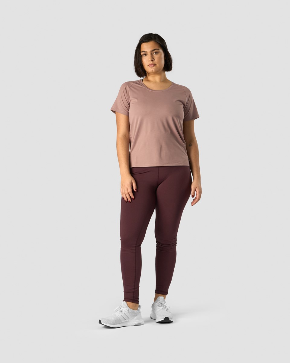 ICIW Stride T-shirt Wmn Light Mauve Lila | 546073OYV