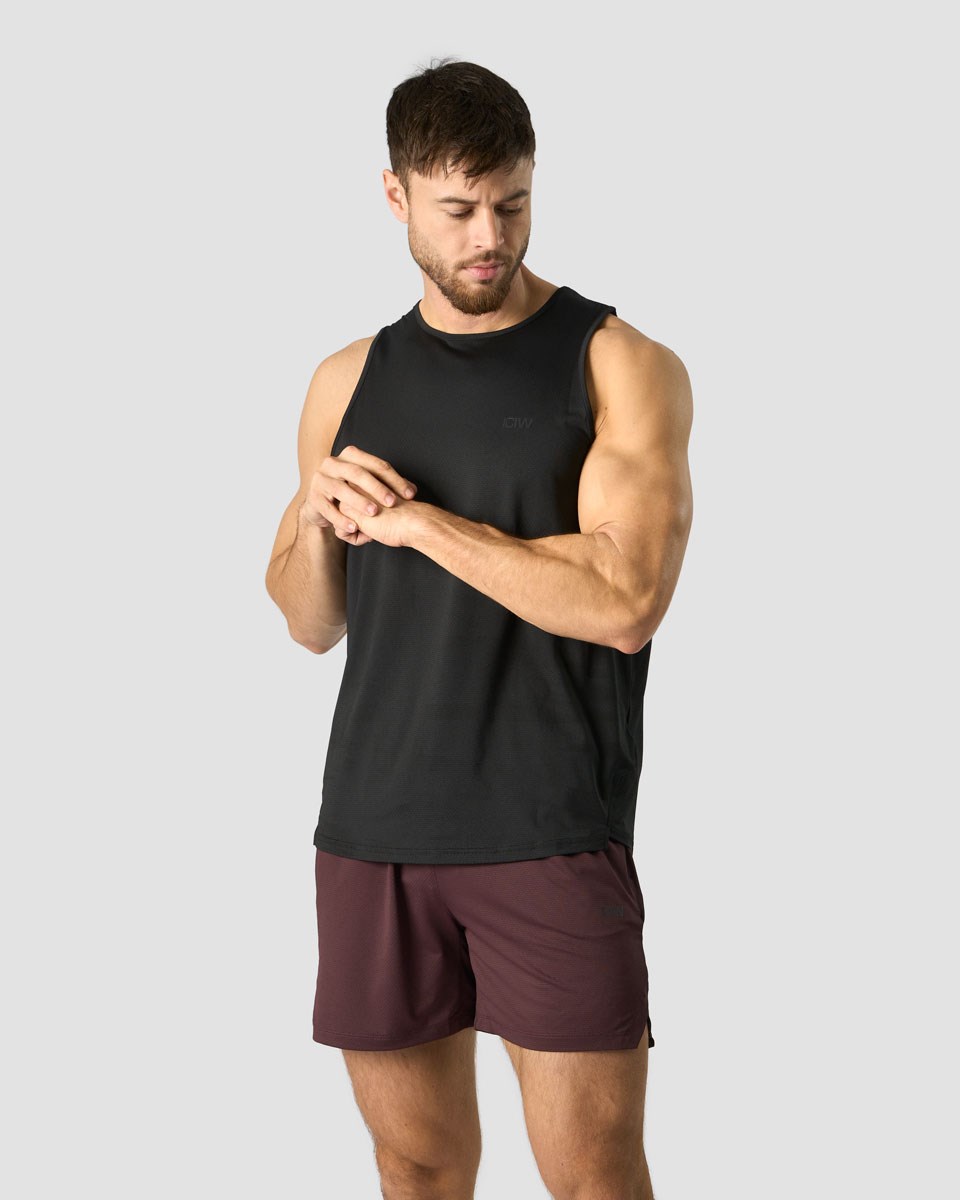 ICIW Stride Tank Top Svarta | 593208OVF