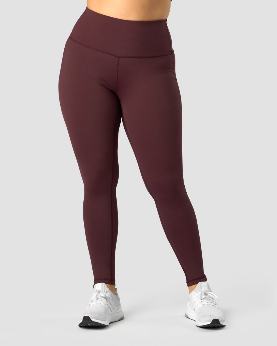 ICIW Stride Tights Wmn Burgundy Mörkröda | 710362ZJB