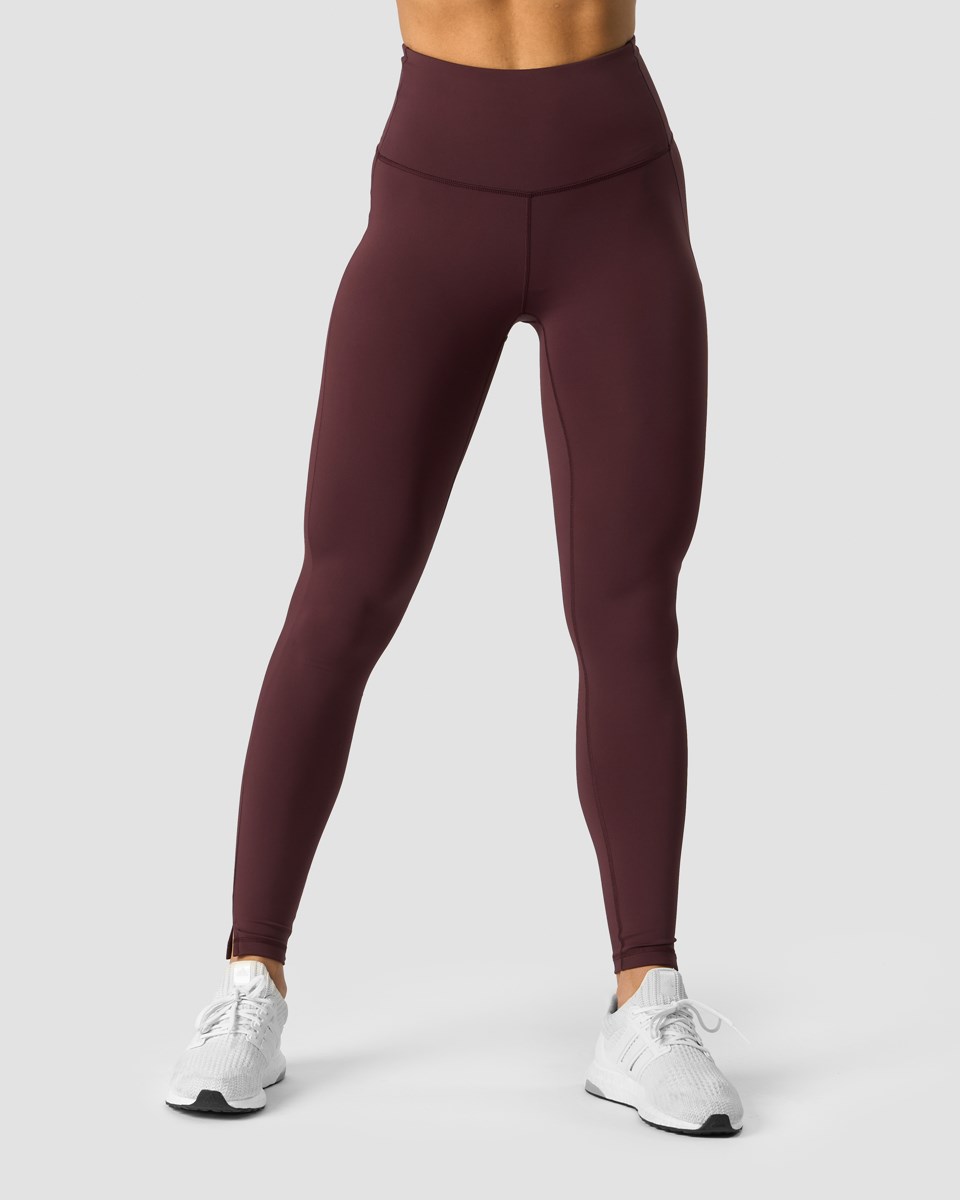 ICIW Stride Tights Wmn Burgundy Mörkröda | 710362ZJB