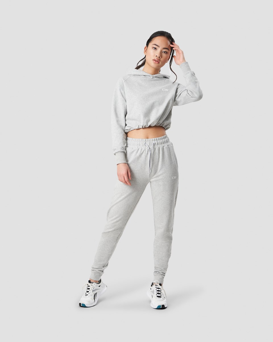 ICIW Sweatpants Light Wmn Ljusgrå | 501483OPG