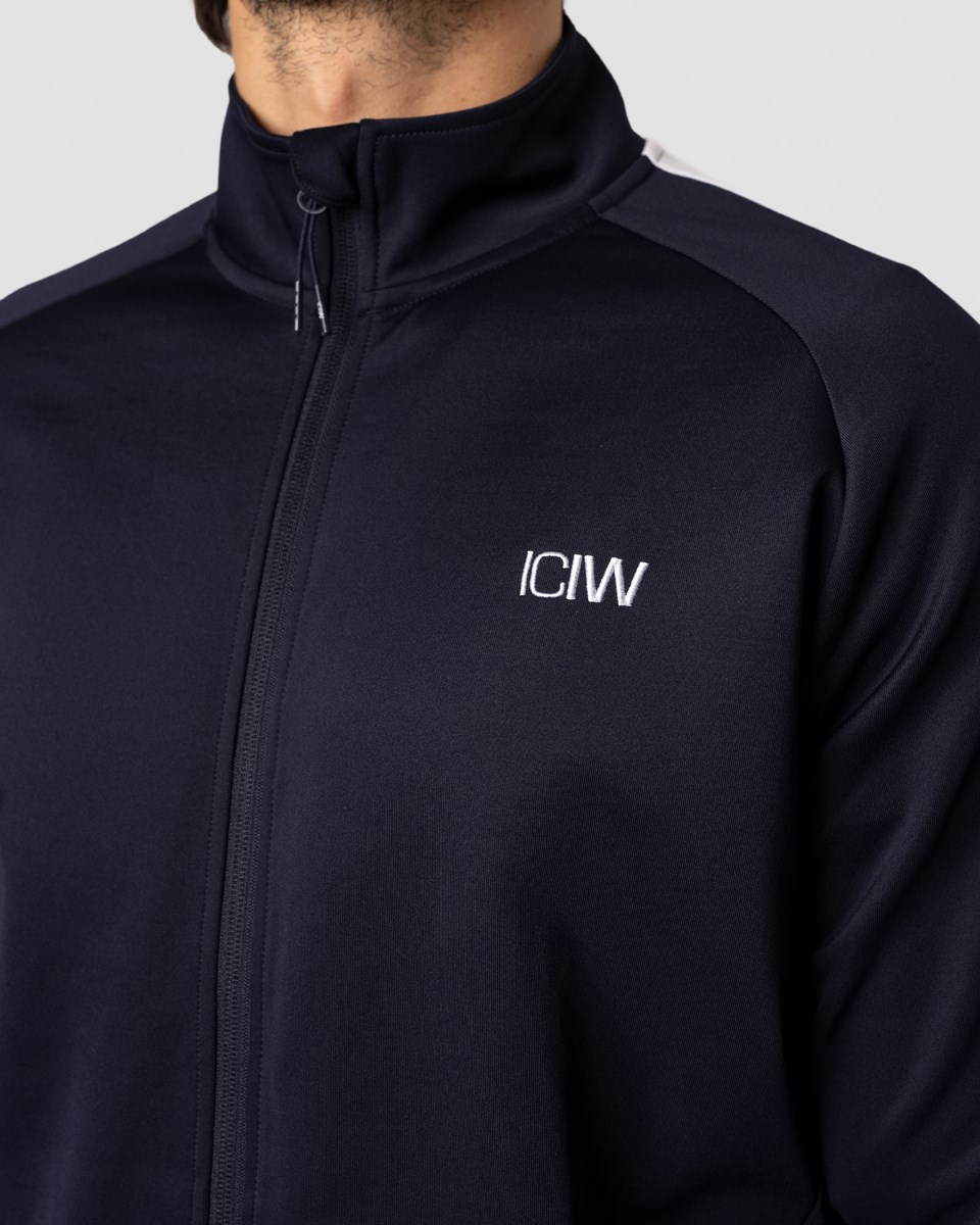 ICIW Track Zip Jacket Mörkblå | 260138HPD