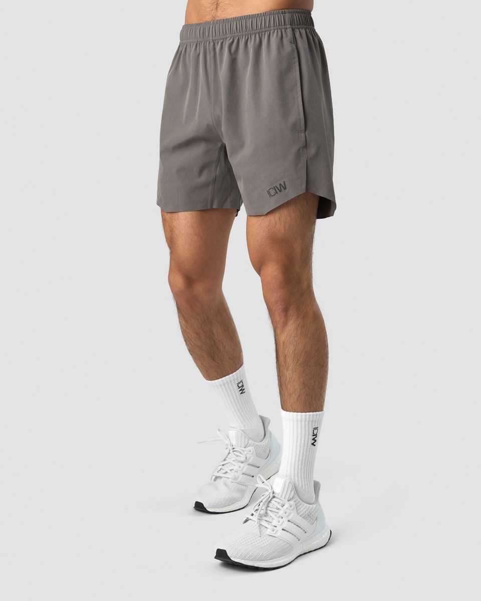 ICIW Tränings 15 cm Shorts Dk Mörkgrå | 275406SAK