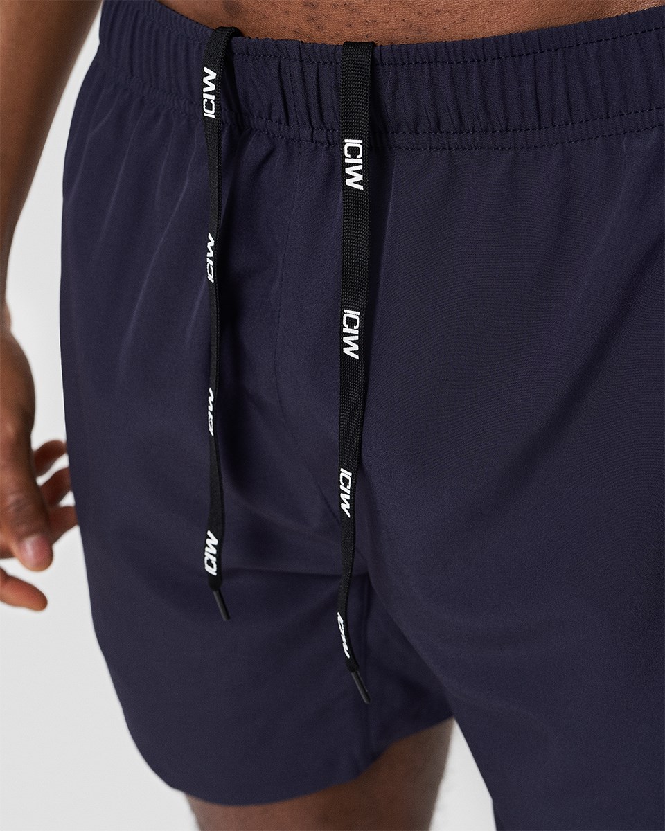 ICIW Tränings 15 cm Shorts Mörkblå | 378514AHX