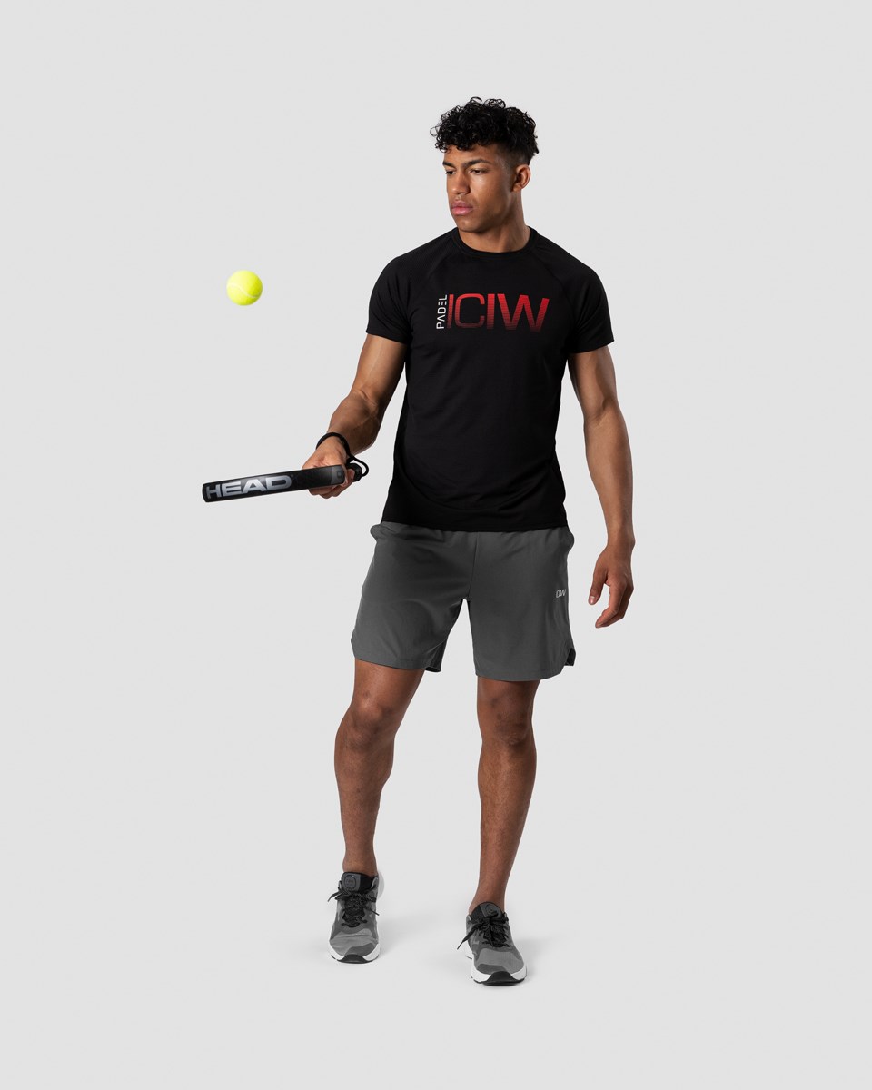 ICIW Tränings 2-in-1 Shorts Dark Mörkgrå | 394501RQP