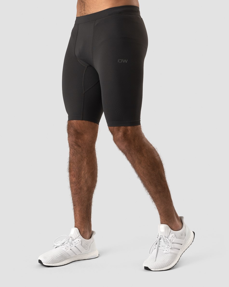 ICIW Tränings Biker Shorts Graphite Mörkgrå | 710956NDL