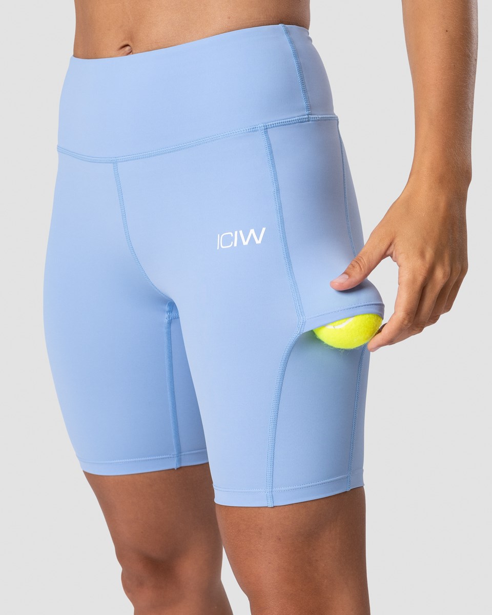 ICIW Tränings Biker Shorts Sky Wmn Ljusblå | 716420MSW