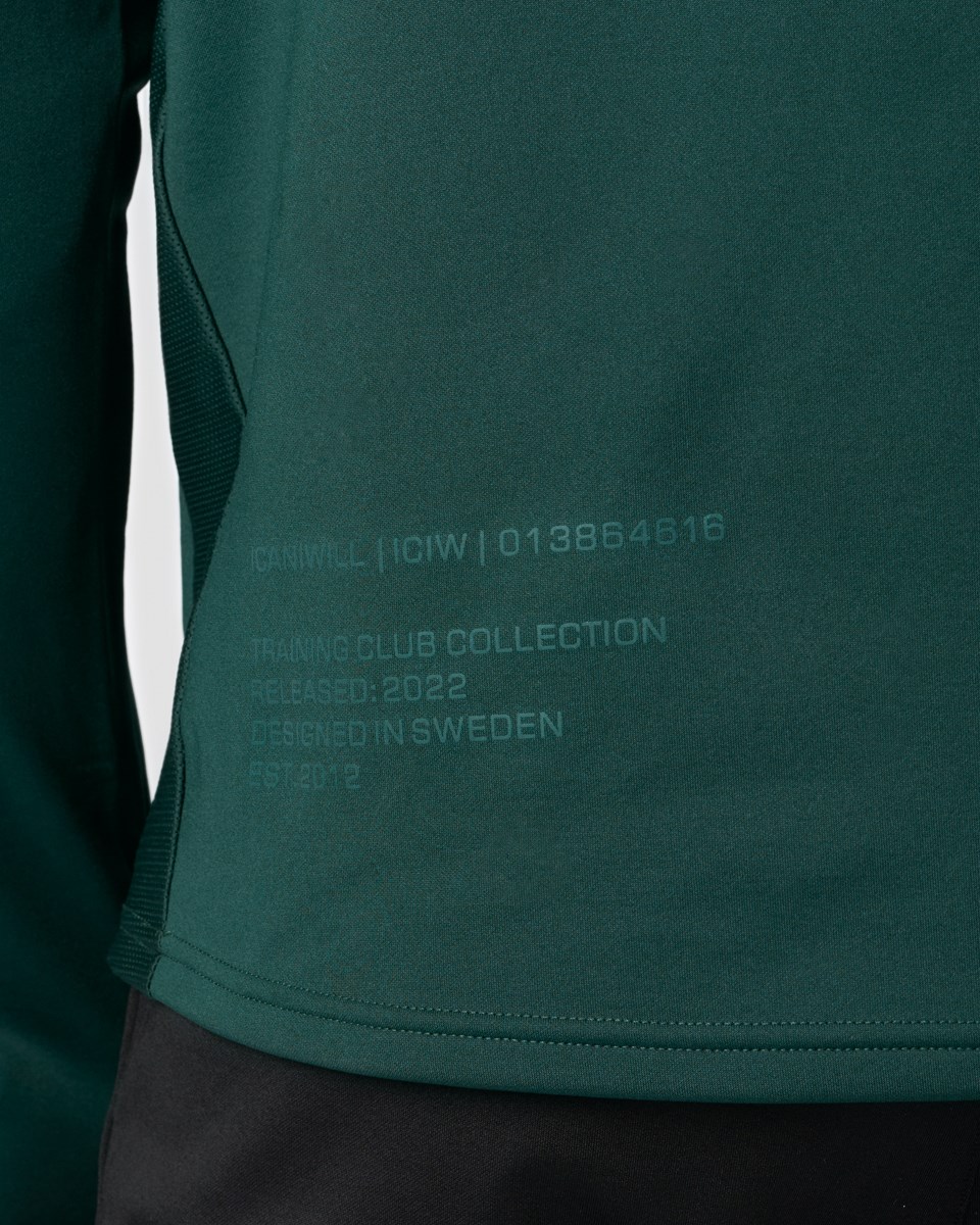 ICIW Tränings Club 1 4 Zip Long Sleeve Dk Teal Mörkgröna | 980234UPL