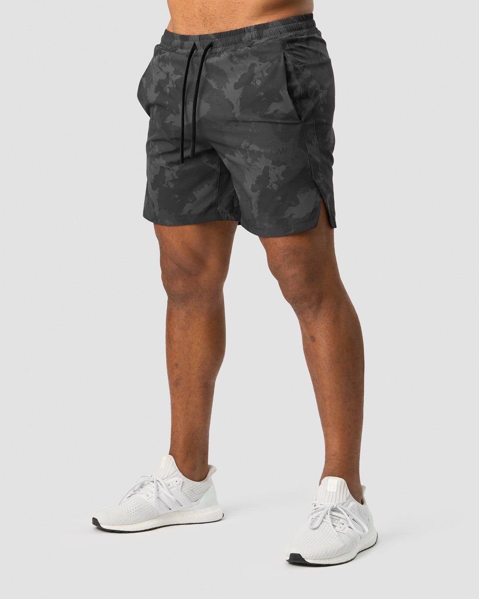 ICIW Tränings Club Gym Shorts Camo Mörkgrå | 741236KTC