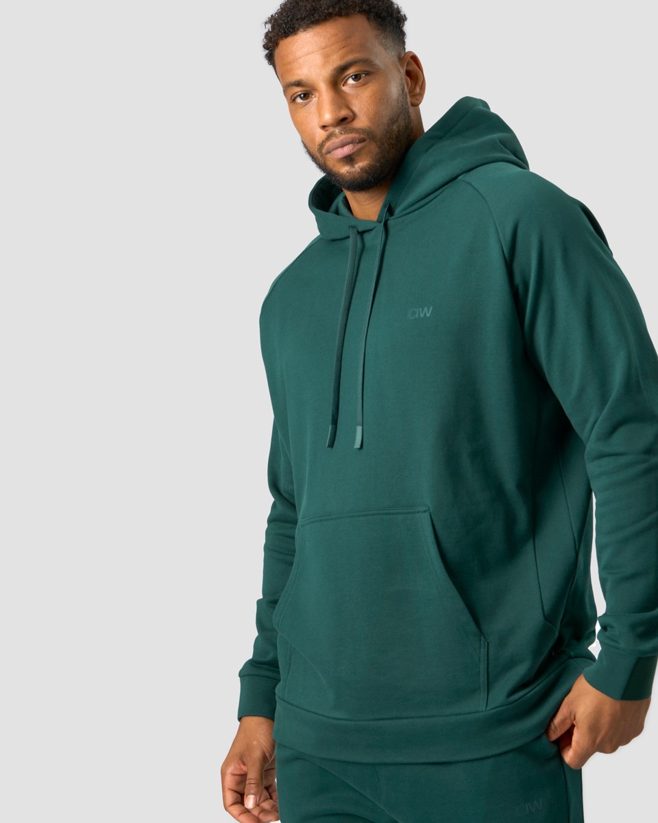 ICIW Tränings Club Hoodie Dk Teal Mörkgröna | 412865WFQ