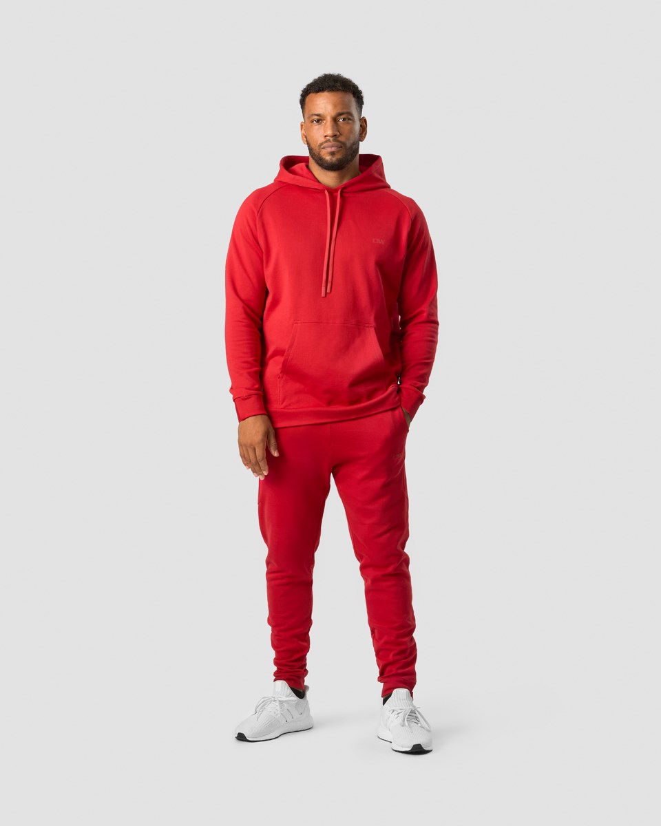 ICIW Tränings Club Sweat Pants Mörkröda | 842561UKY