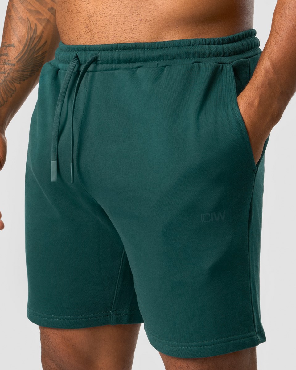 ICIW Tränings Club Sweat shorts Dk Teal Mörkgröna | 923016LQD