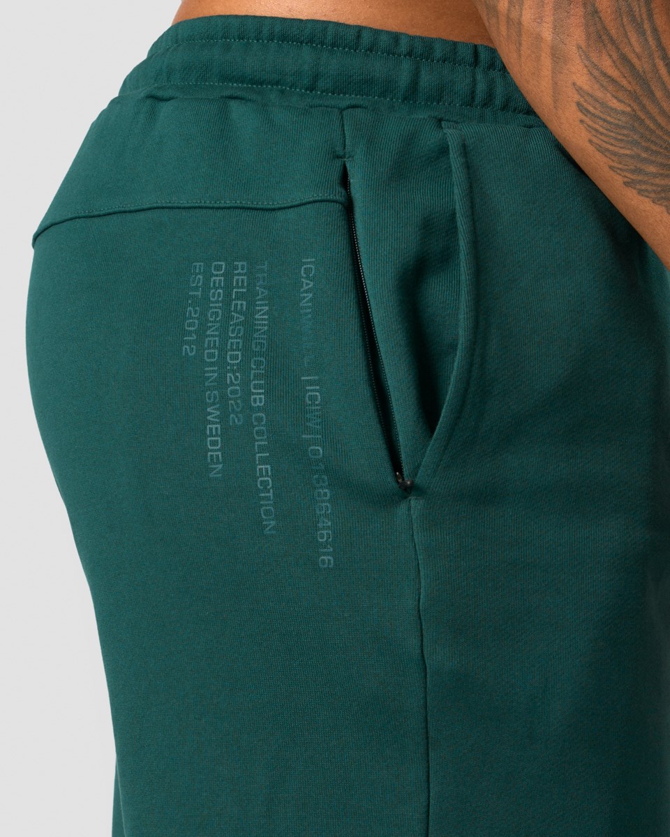 ICIW Tränings Club Sweat shorts Dk Teal Mörkgröna | 923016LQD