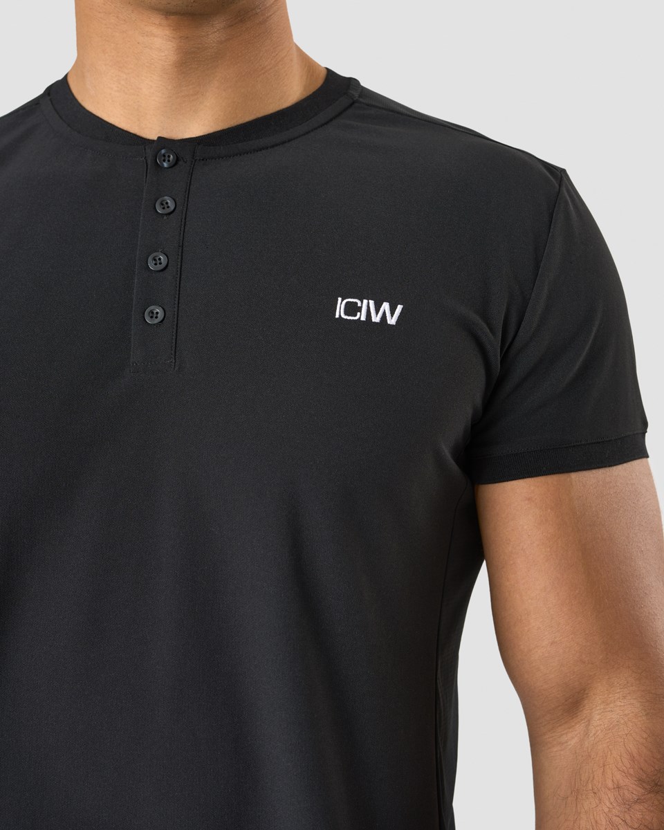 ICIW Tränings Polo Svarta | 602913GSH