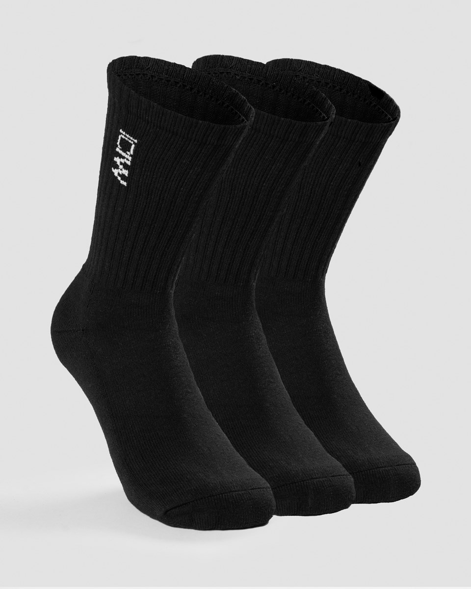 ICIW Tränings Socks 3-pack Svarta | 530291RWY