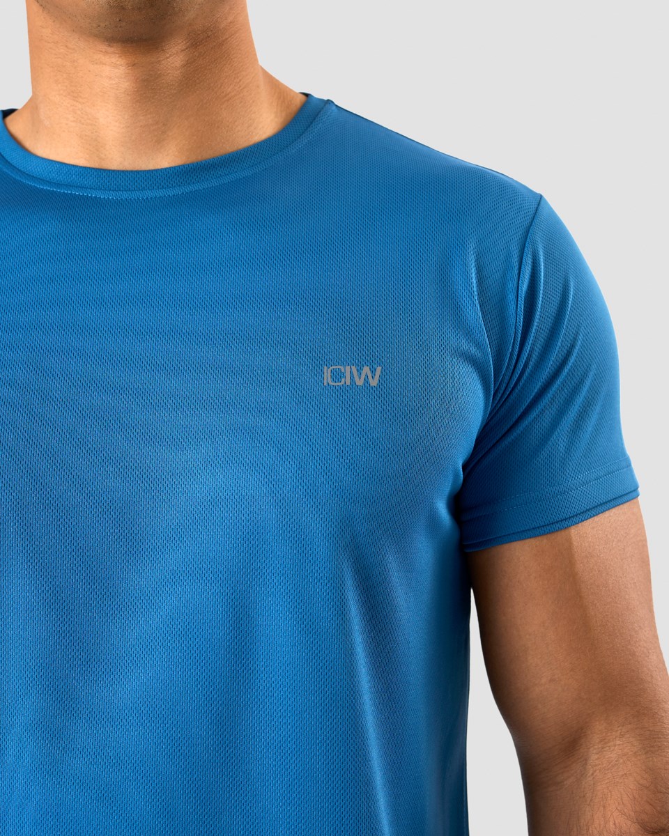 ICIW Tränings T-shirt Light Ljusblå | 265140KFY