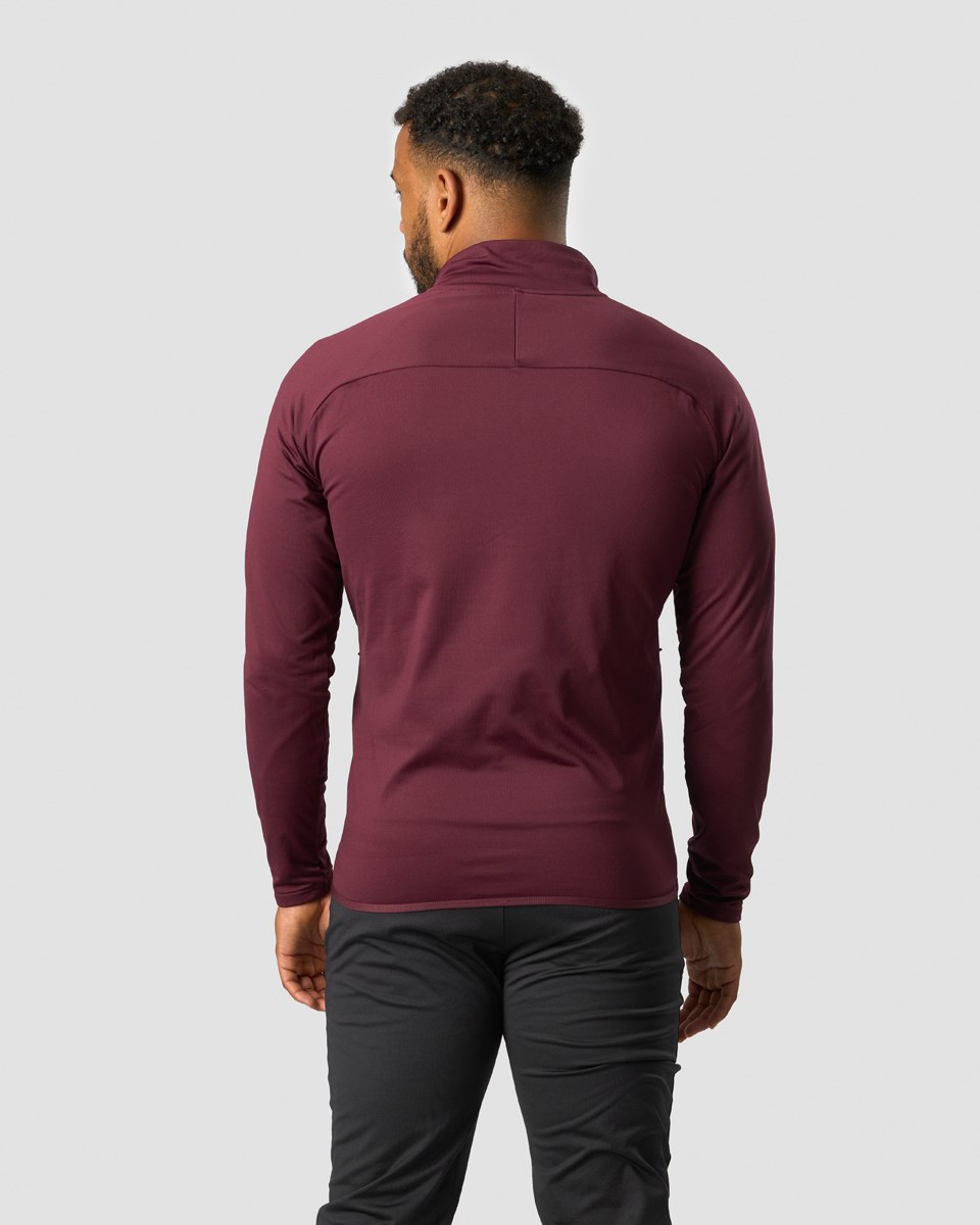 ICIW Ultimate Tränings 1 4 Zip Burgundy Mörkröda | 042951RPS