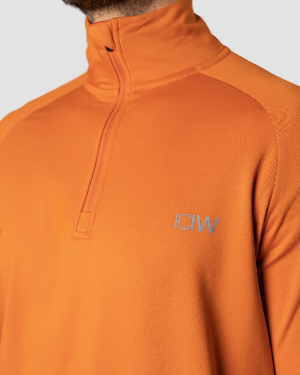 ICIW Ultimate Tränings 1 4 Zip Burnt Orange | 984176VIE