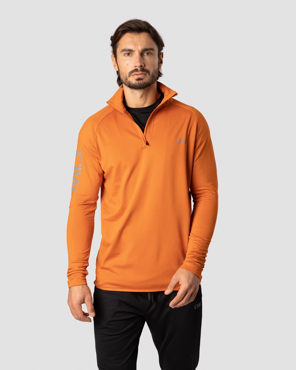 ICIW Ultimate Tränings 1 4 Zip Burnt Orange | 984176VIE