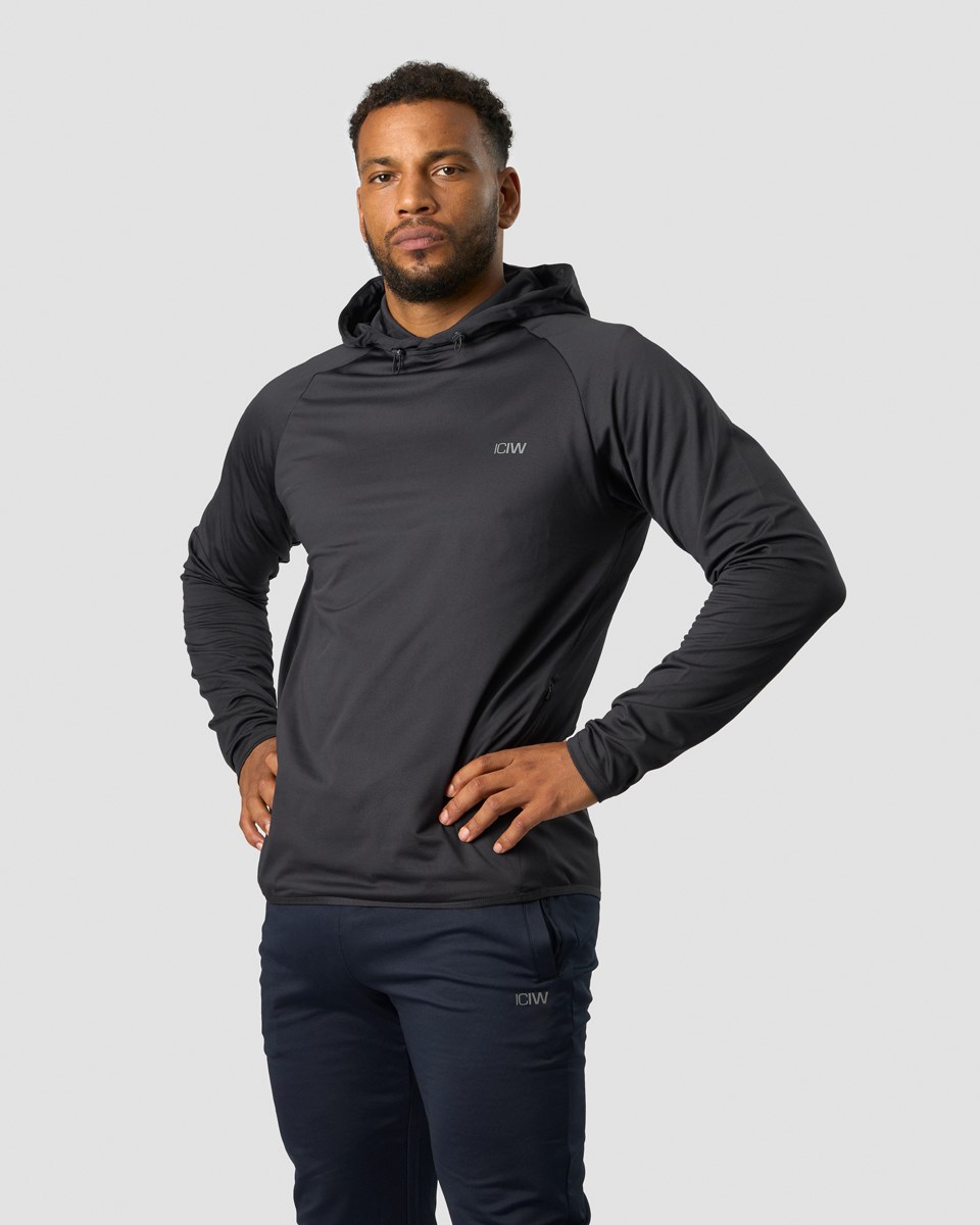 ICIW Ultimate Tränings Hoodie Graphite Mörkgrå | 129530RDW