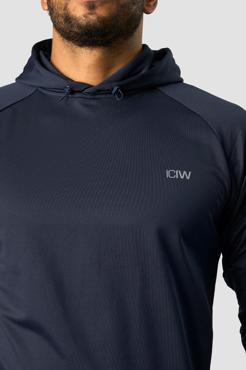 ICIW Ultimate Tränings Hoodie Mörkblå | 523167ULS