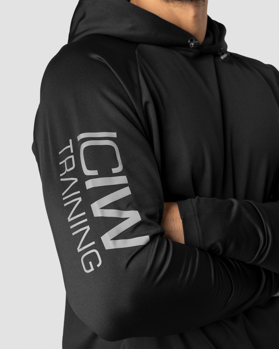 ICIW Ultimate Tränings Hoodie Svarta | 164892HPV