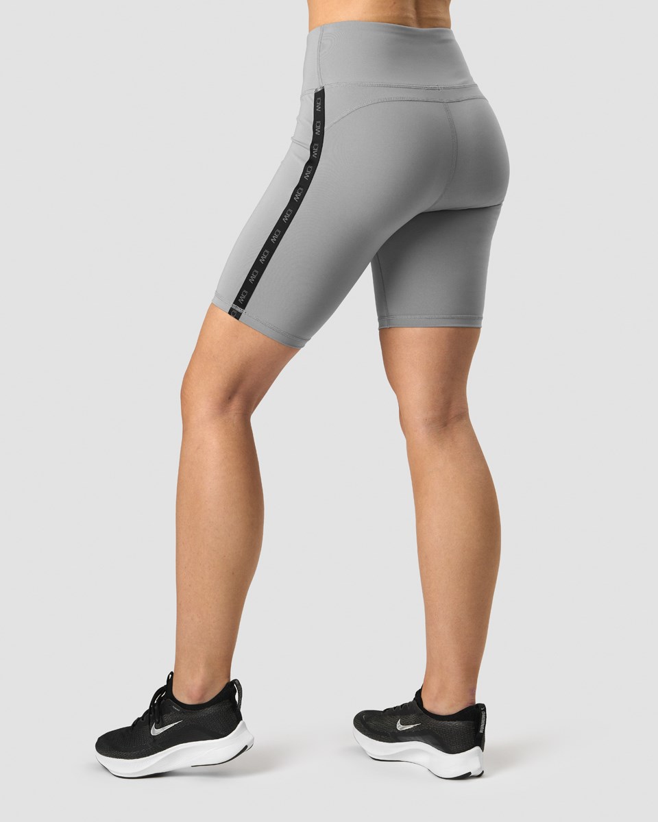 ICIW Ultimate Tränings Logo Biker Shorts Ljusgrå | 247615YRV