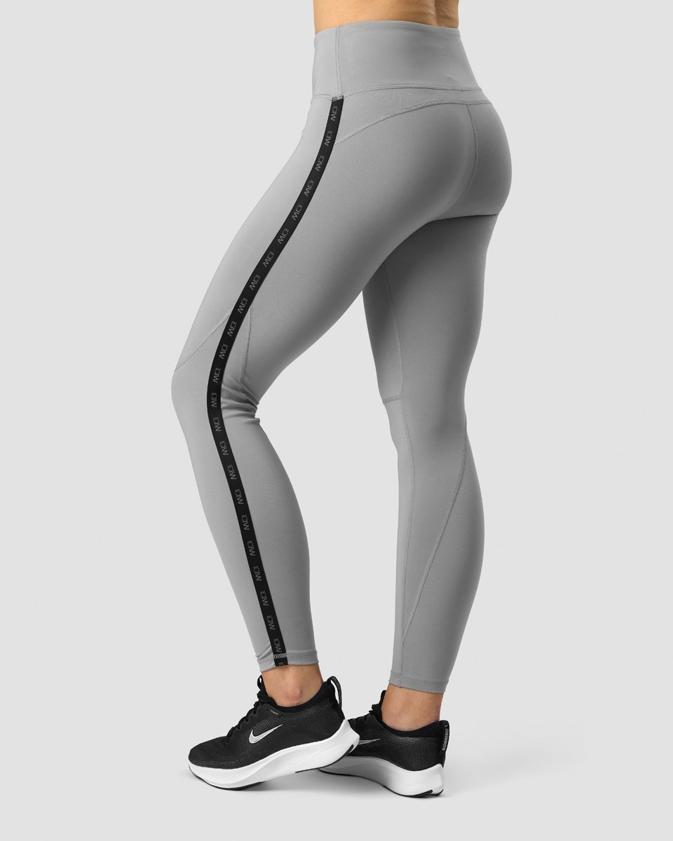 ICIW Ultimate Tränings Logo Tights Ljusgrå | 782651OTZ