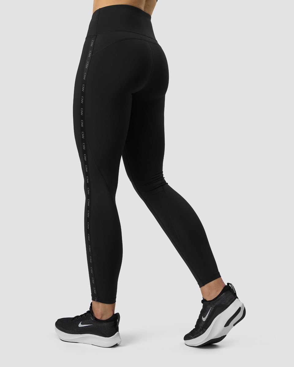 ICIW Ultimate Tränings Logo Tights Svarta | 152680WQX