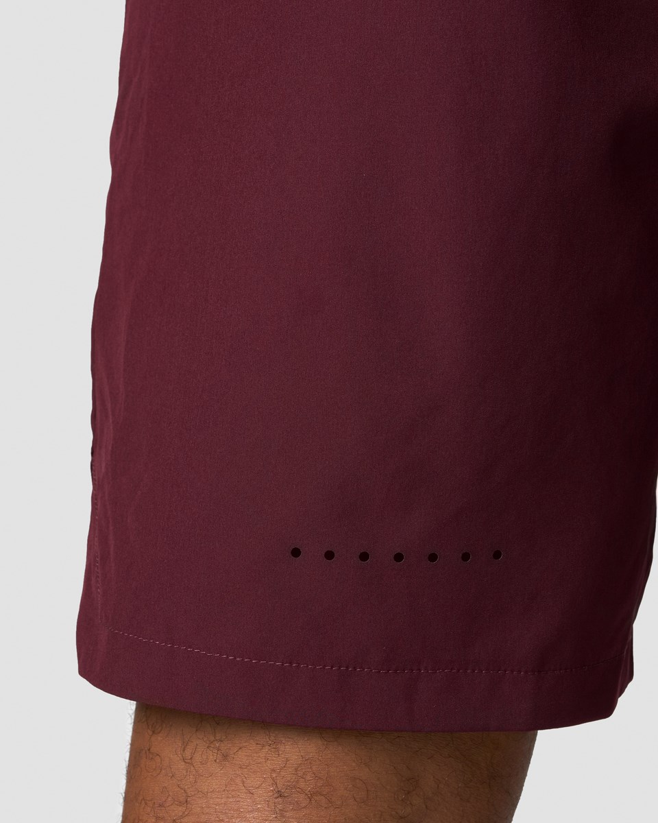 ICIW Ultimate Tränings Shorts Burgundy Mörkröda | 752361VGH