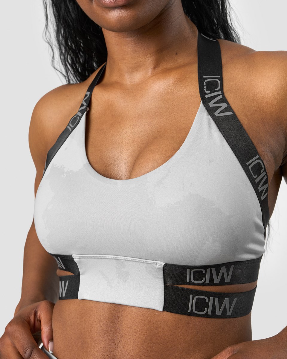 ICIW Ultimate Tränings Sports Bra Camo Ljusgrå | 364098UMP