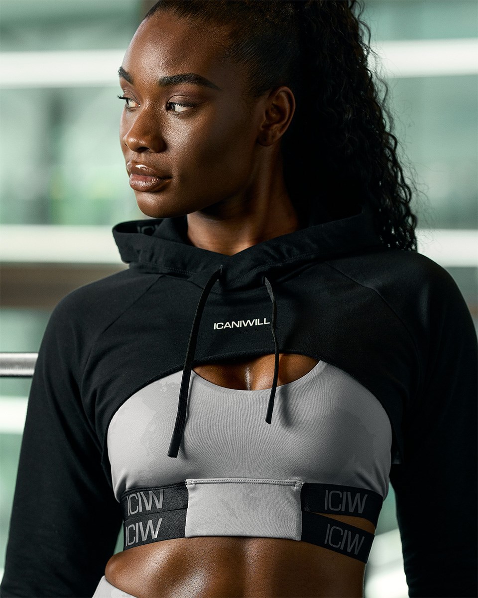 ICIW Ultimate Tränings Sports Bra Camo Ljusgrå | 364098UMP