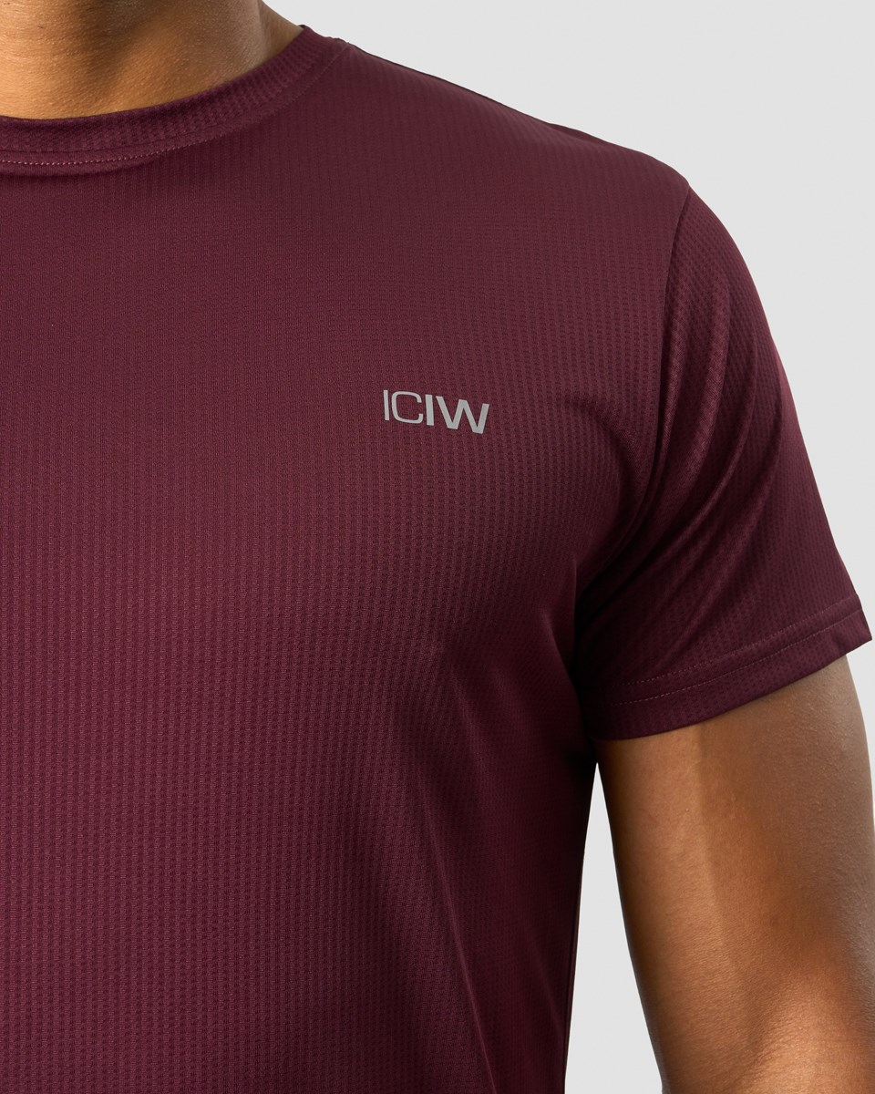 ICIW Ultimate Tränings Tee Burgundy Mörkröda | 841725NWF