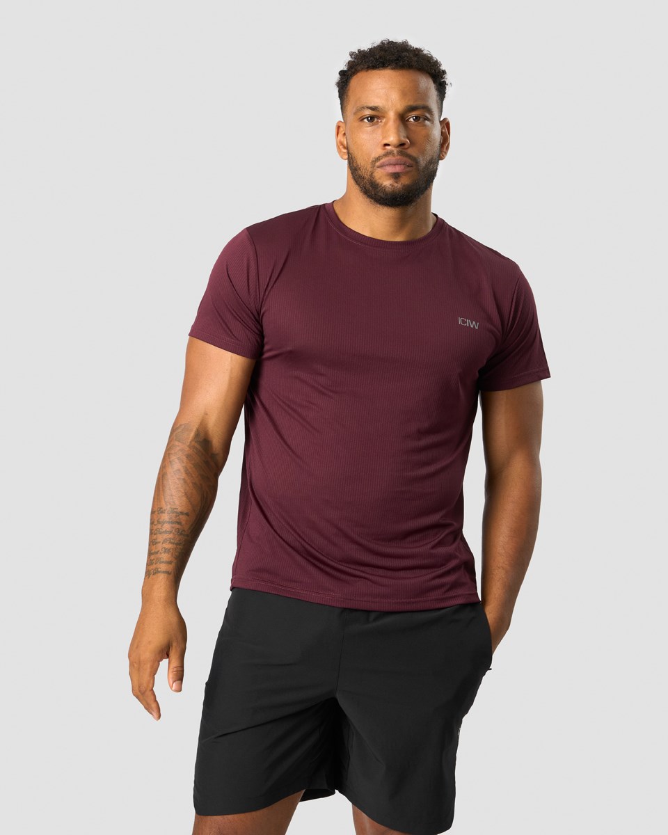 ICIW Ultimate Tränings Tee Burgundy Mörkröda | 841725NWF