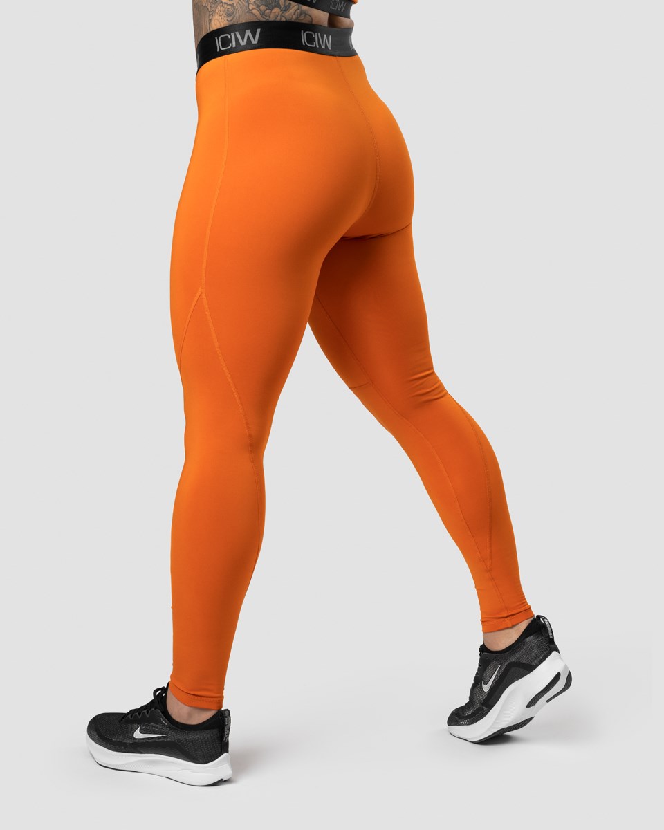 ICIW Ultimate Tränings V-shape Tights Amber Orange | 289103WKM