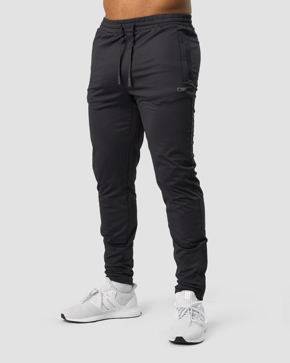 ICIW Ultimate Tränings Zip Pants Graphite Mörkgrå | 983412TJC