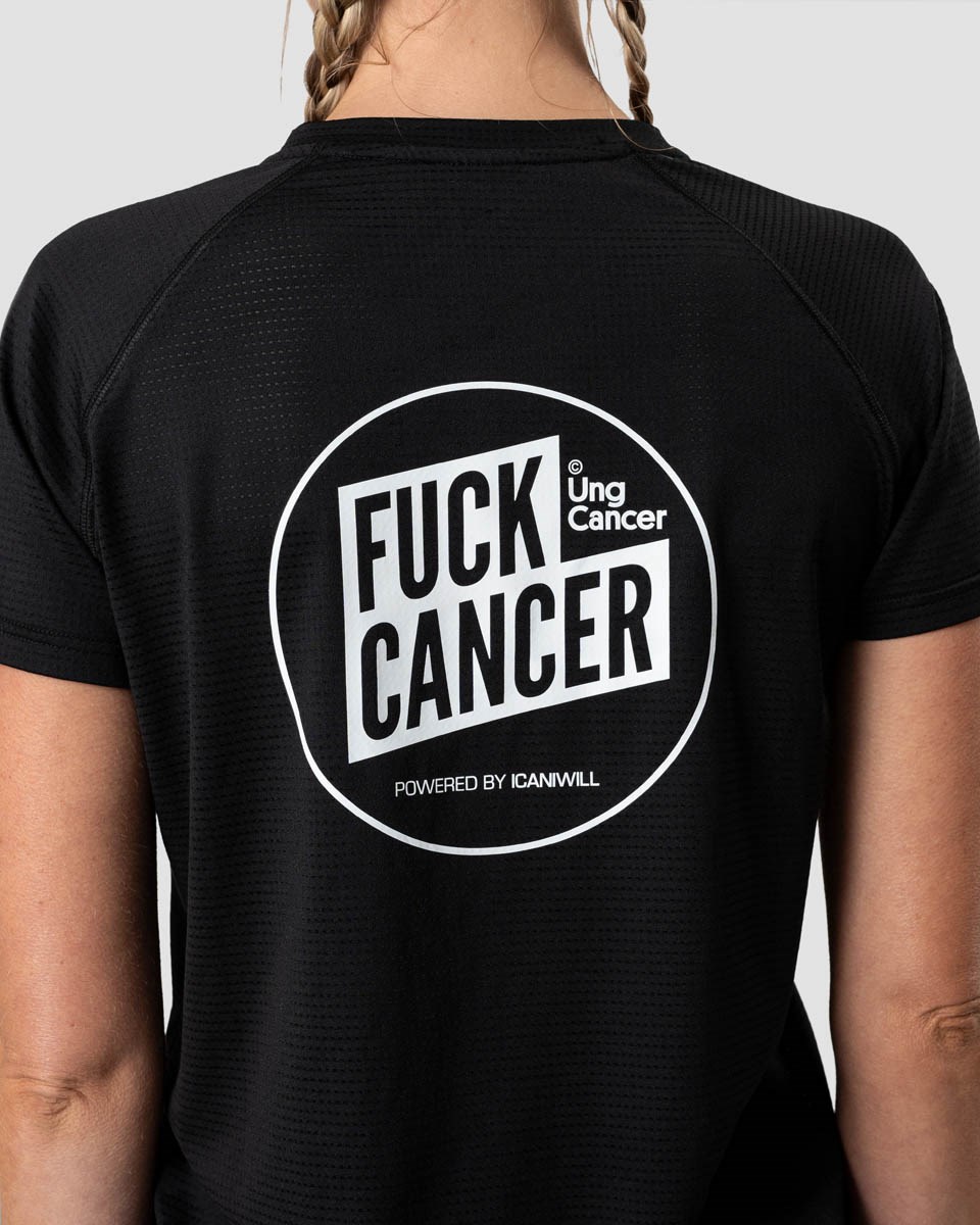 ICIW Ung Cancer T-shirt Wmn Svarta | 856172NKC